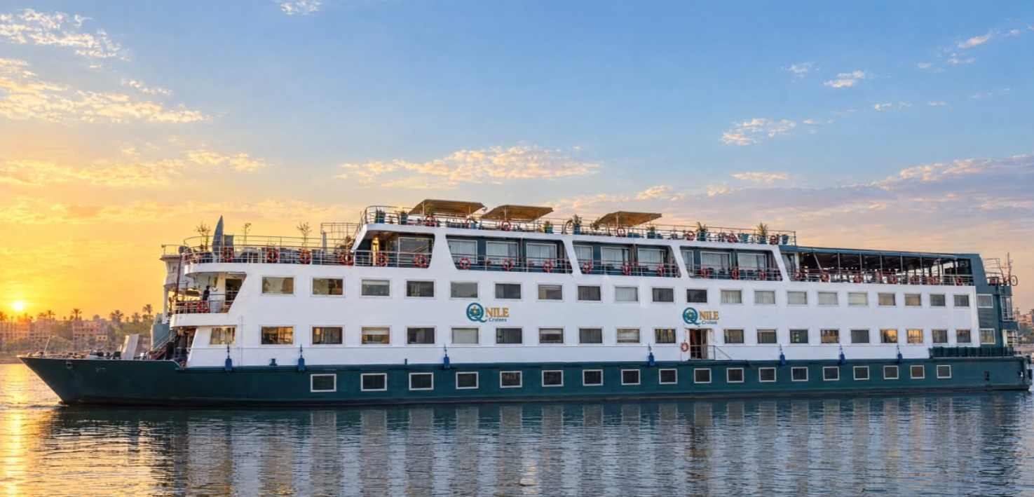 The Q Nile vessel on the Nile